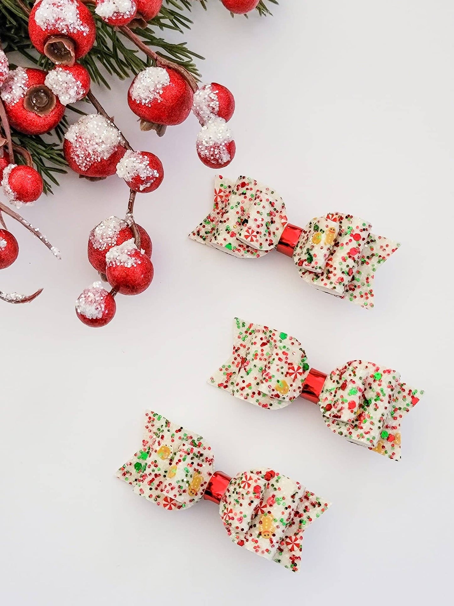 Christmas Cheer 3 inch Blair Bow