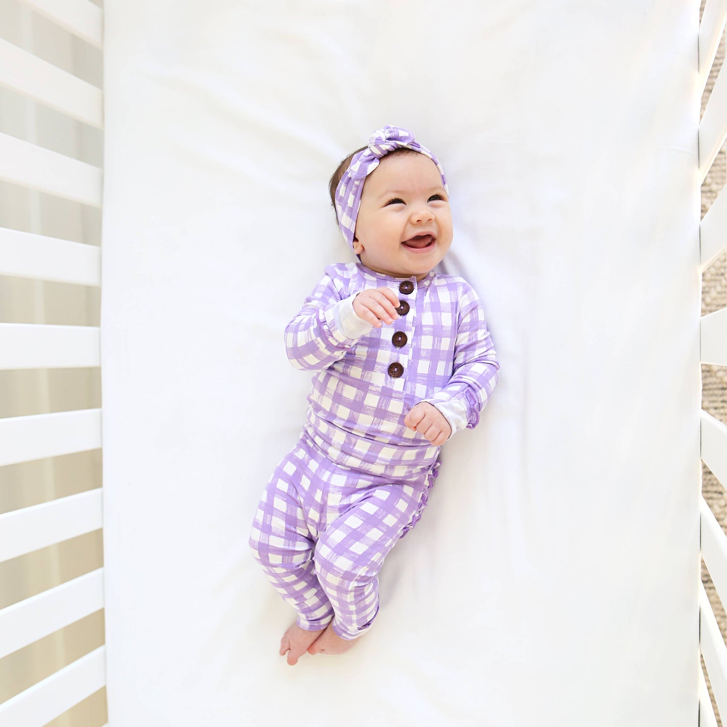 Bamboo Headband Accessories Topknot Baby Girl Clothes PurpleMarlie