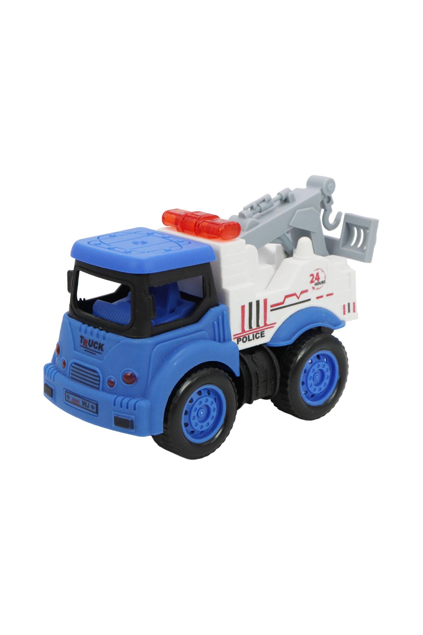 Police Diecast Pull Back Wind-Up Vehicle