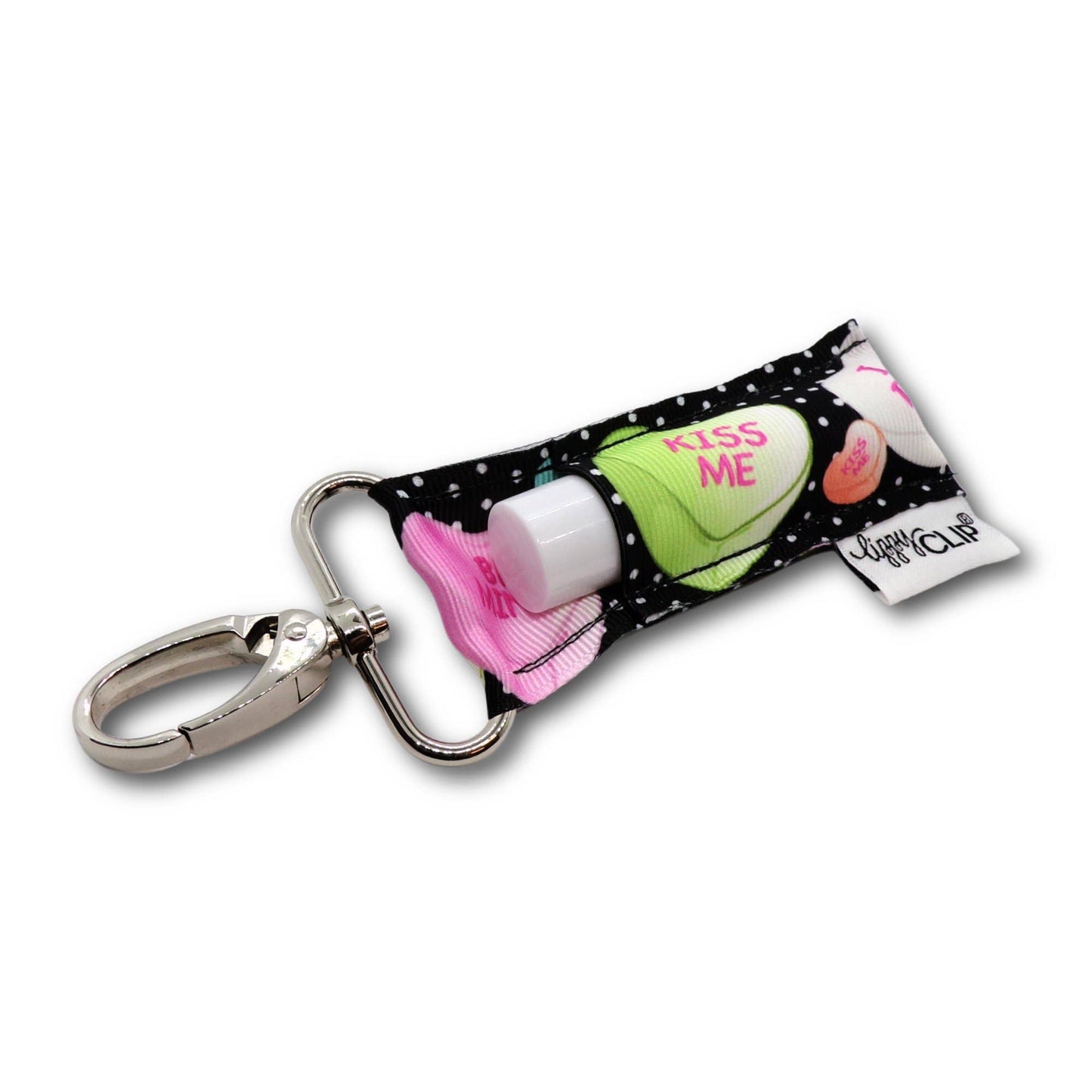 Conversation Hearts Black Dots LippyClip®