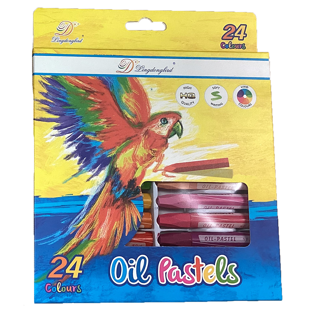 Color Oil Pastel Set - Choice of 12 or 24 Piece Set