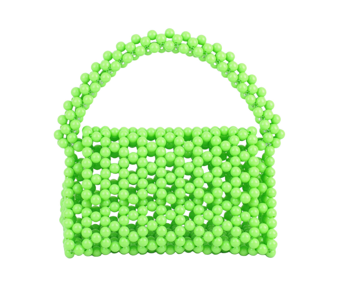 70's Style Hand-Beaded Satchel - Choose Color