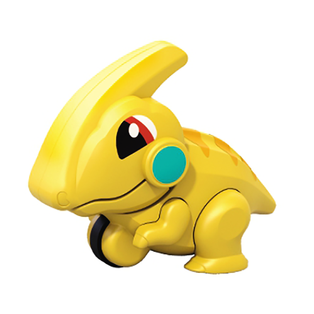 Pocket Dinosaur Push Toys - Nine Dino Styles Available