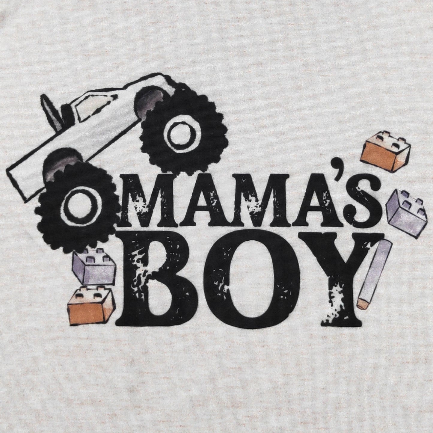 Mama's Boy Raglan Shirt