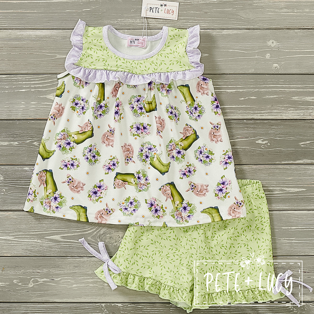 Spring Is Spring Shorts Set