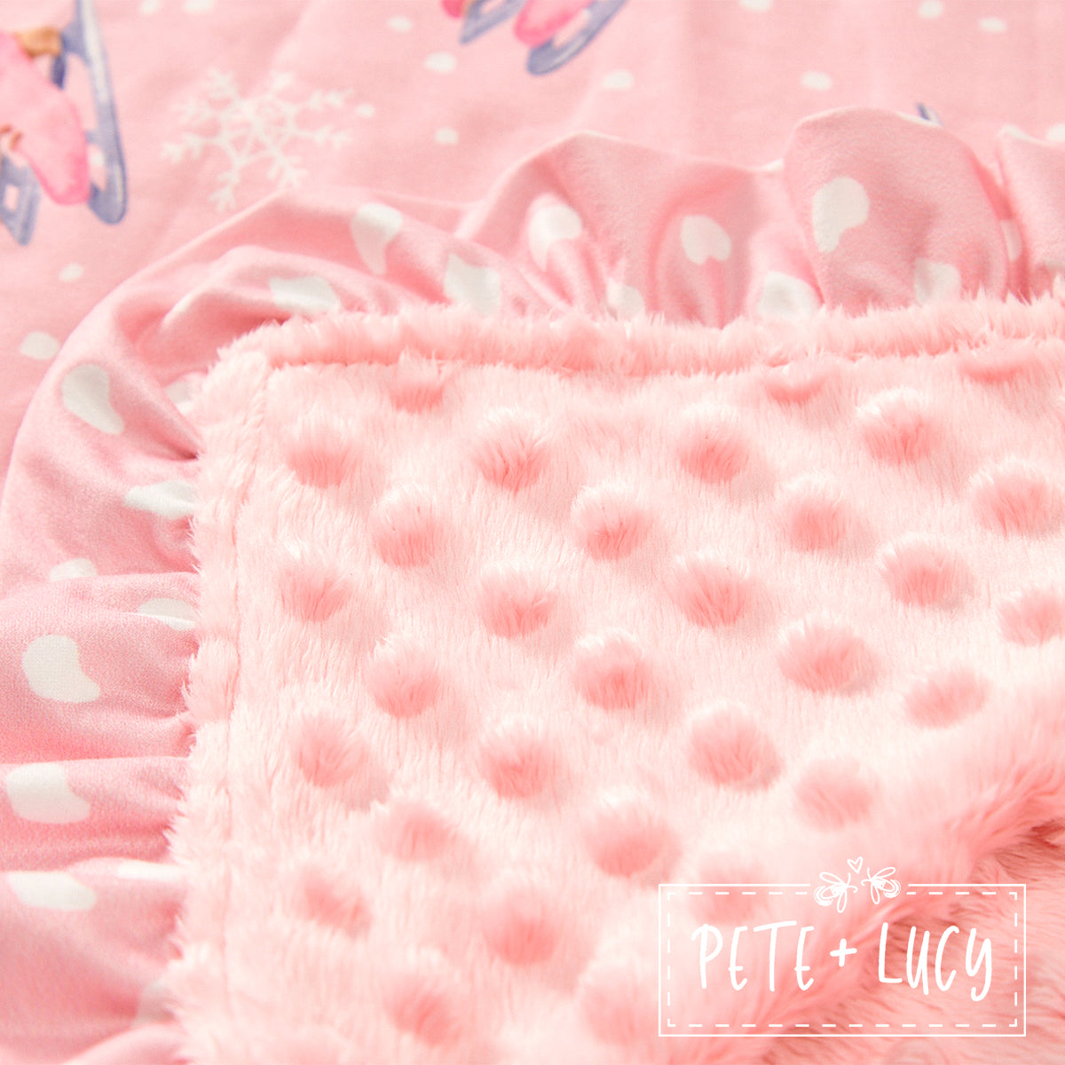 Ice Princess Minky Blanket