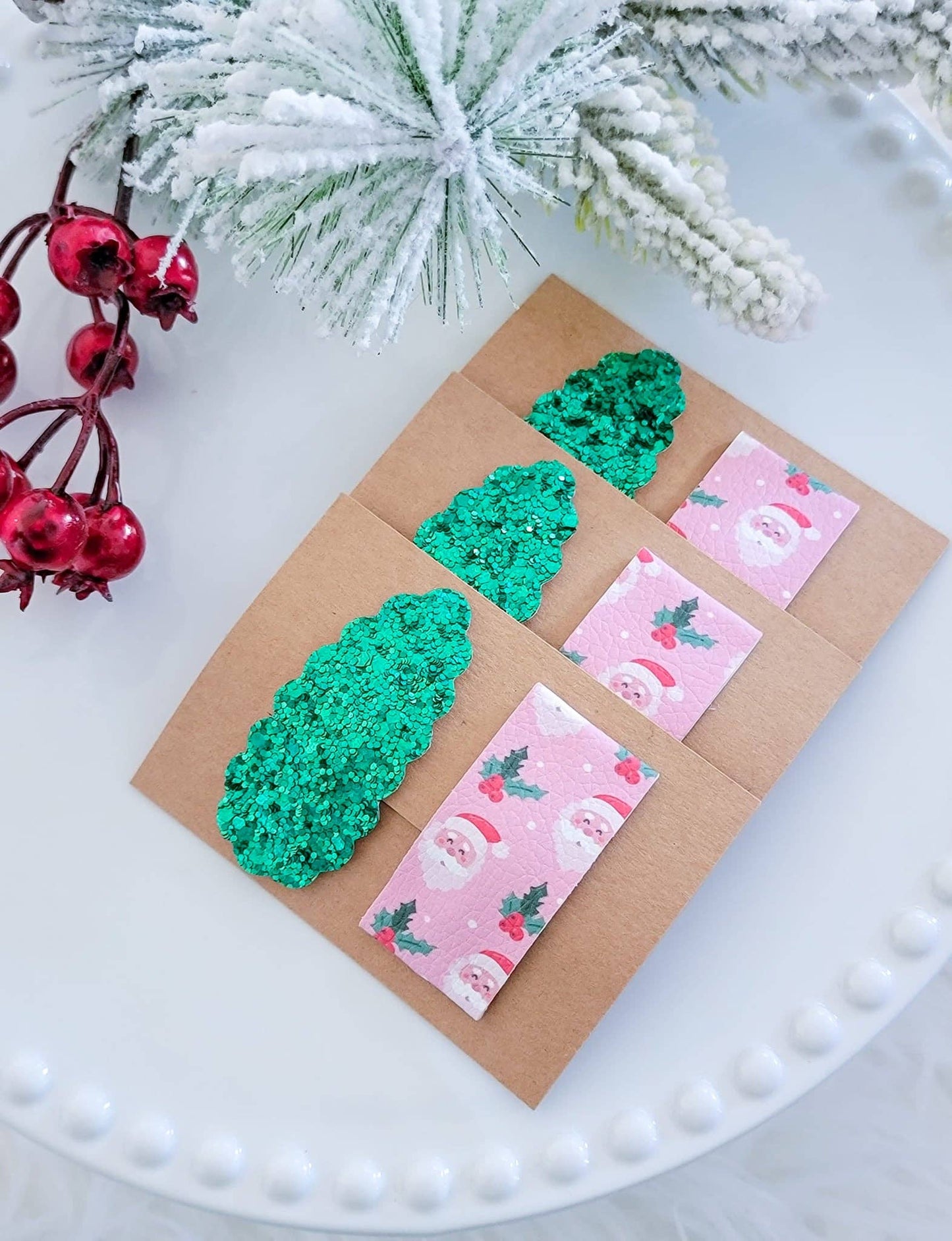 Jolly Old St Nick Snap Clip Mix Set