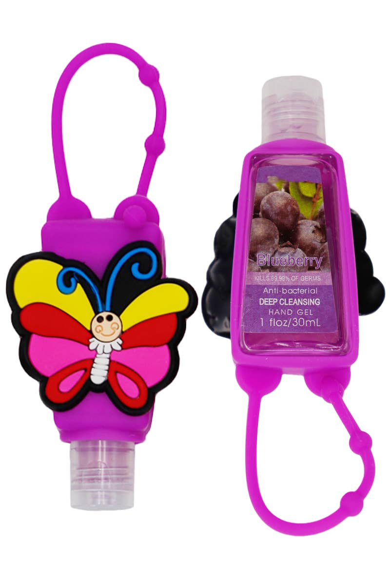 Mini Silicone Antibacterial Hand Sanitizer Carrier
