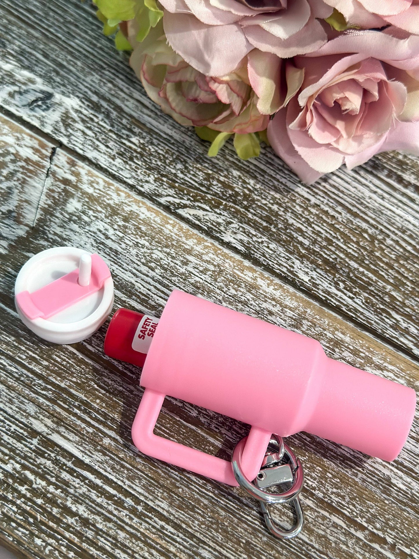 Pink Stan Mini Keychain