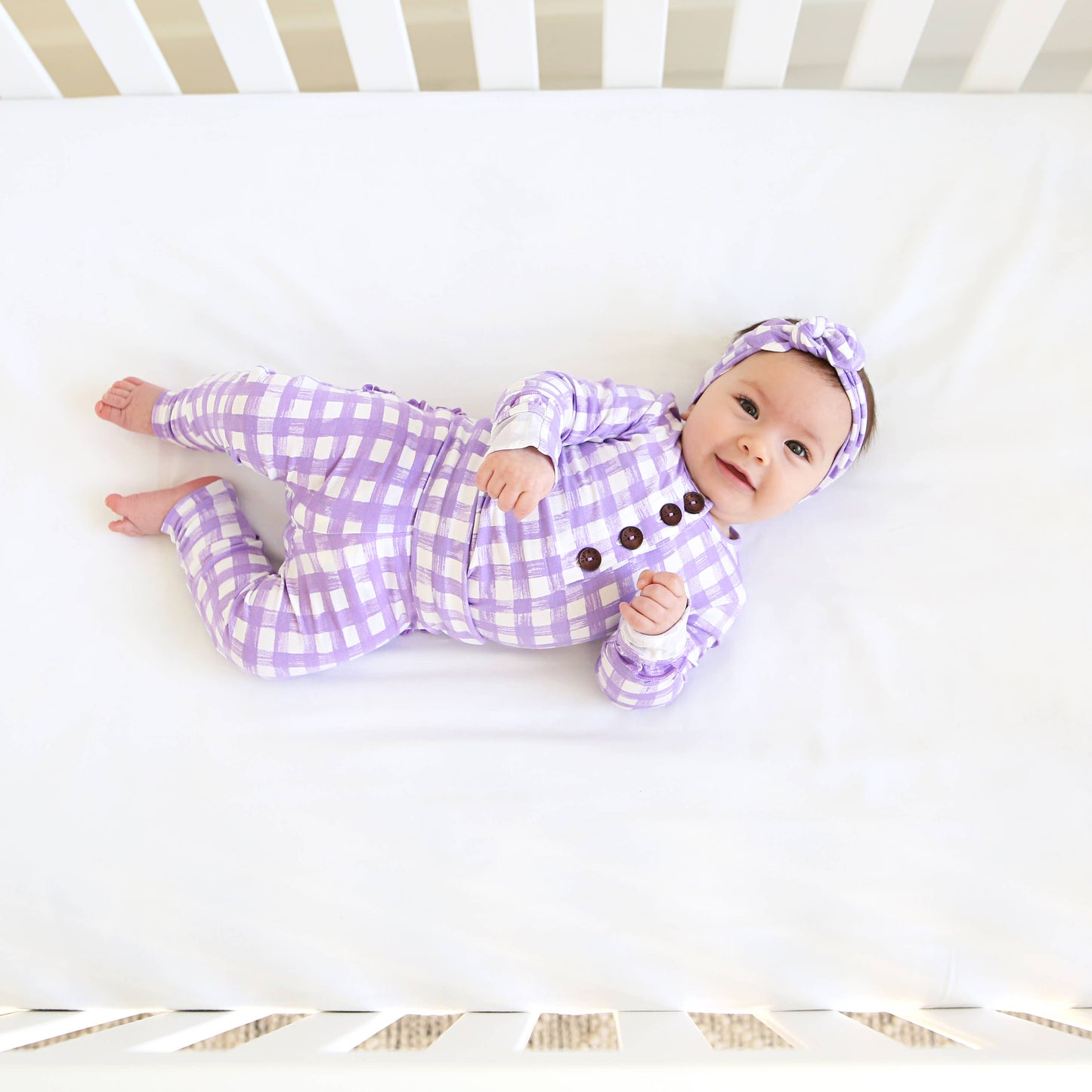Bamboo Headband Accessories Topknot Baby Girl Clothes PurpleMarlie
