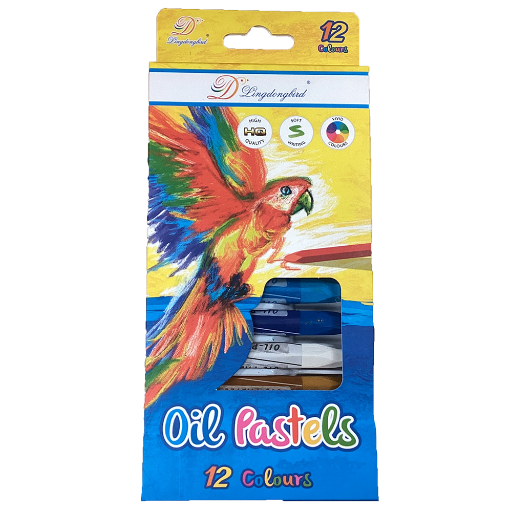 Color Oil Pastel Set - Choice of 12 or 24 Piece Set