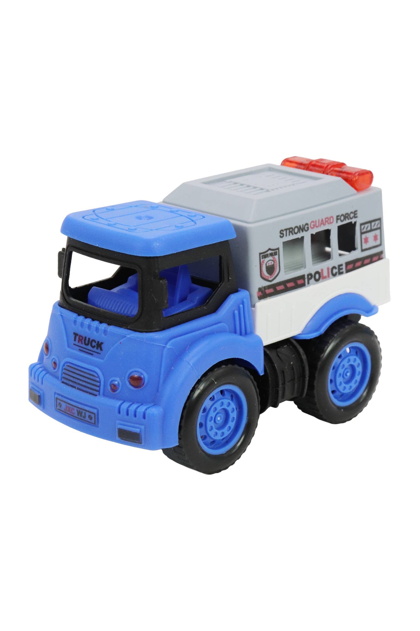Police Diecast Pull Back Wind-Up Vehicle