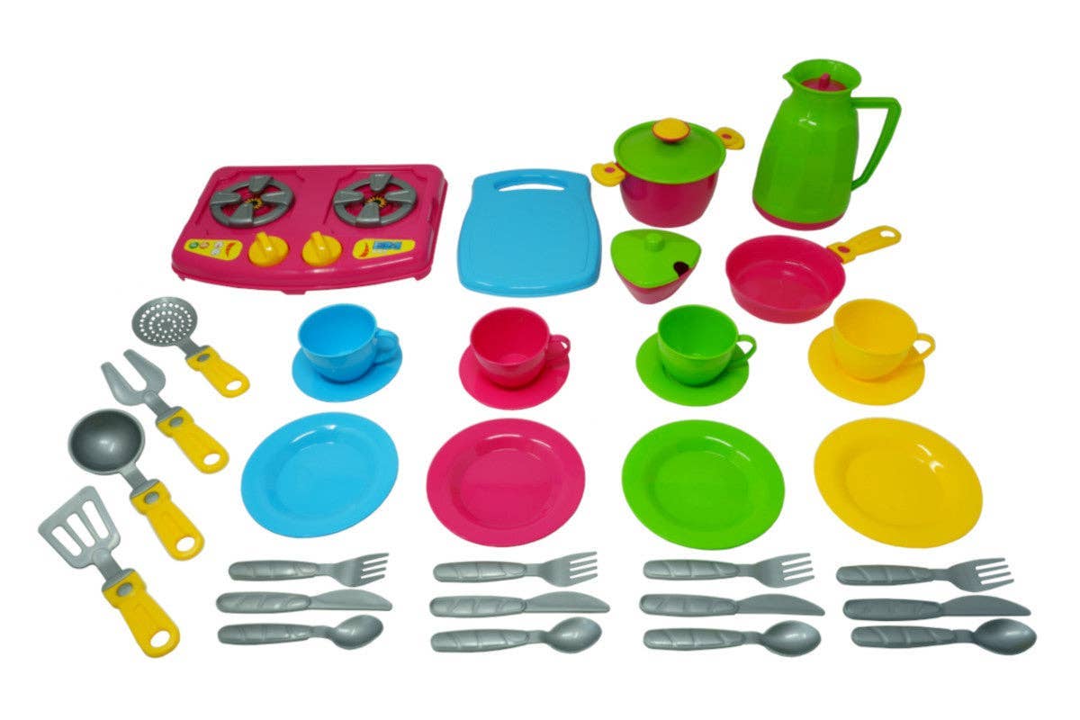 Kitchenware Playset - Cooktop Set (38 Pieces)
