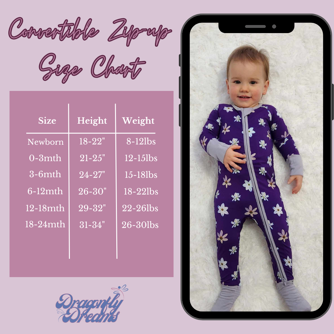 Goodnight Bear Convertible Zip-Up