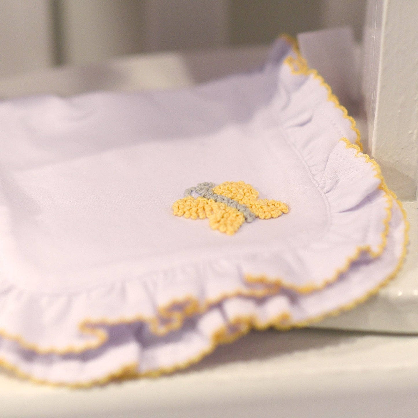 French Knot Baby Burp Cloths - Choose Print