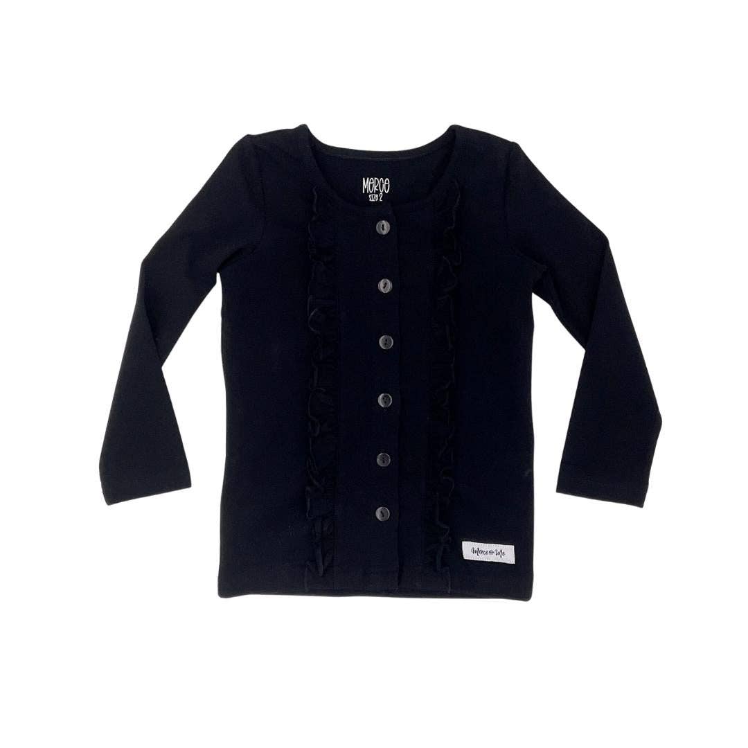 Black Knit Cardigan