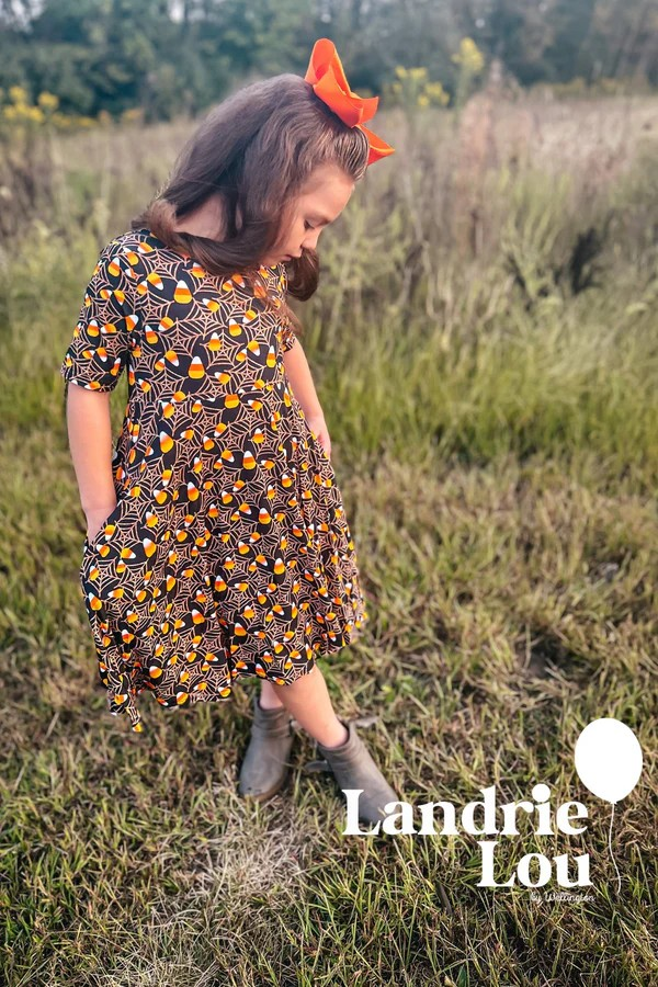 Spiderweb Bamboo Twirl Dress