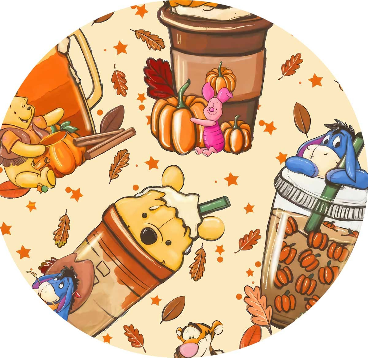 Pooh Brew Bamboo Zipper Romper