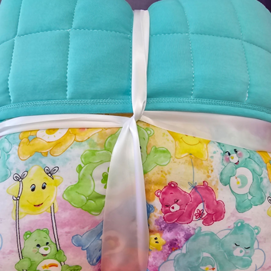 Love A Lot Reversible Bamboo Blanket