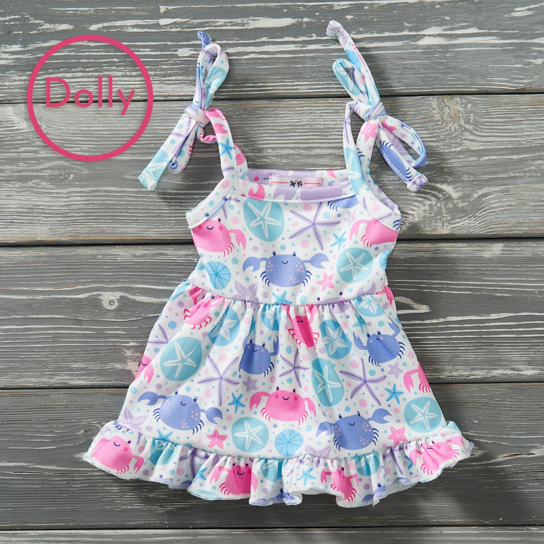 In The Tidepool Doll Dress