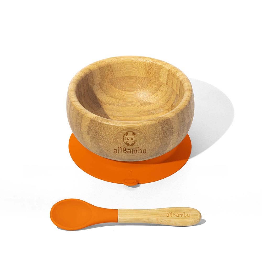 Bamboo Baby Bowl and Sippy Cup