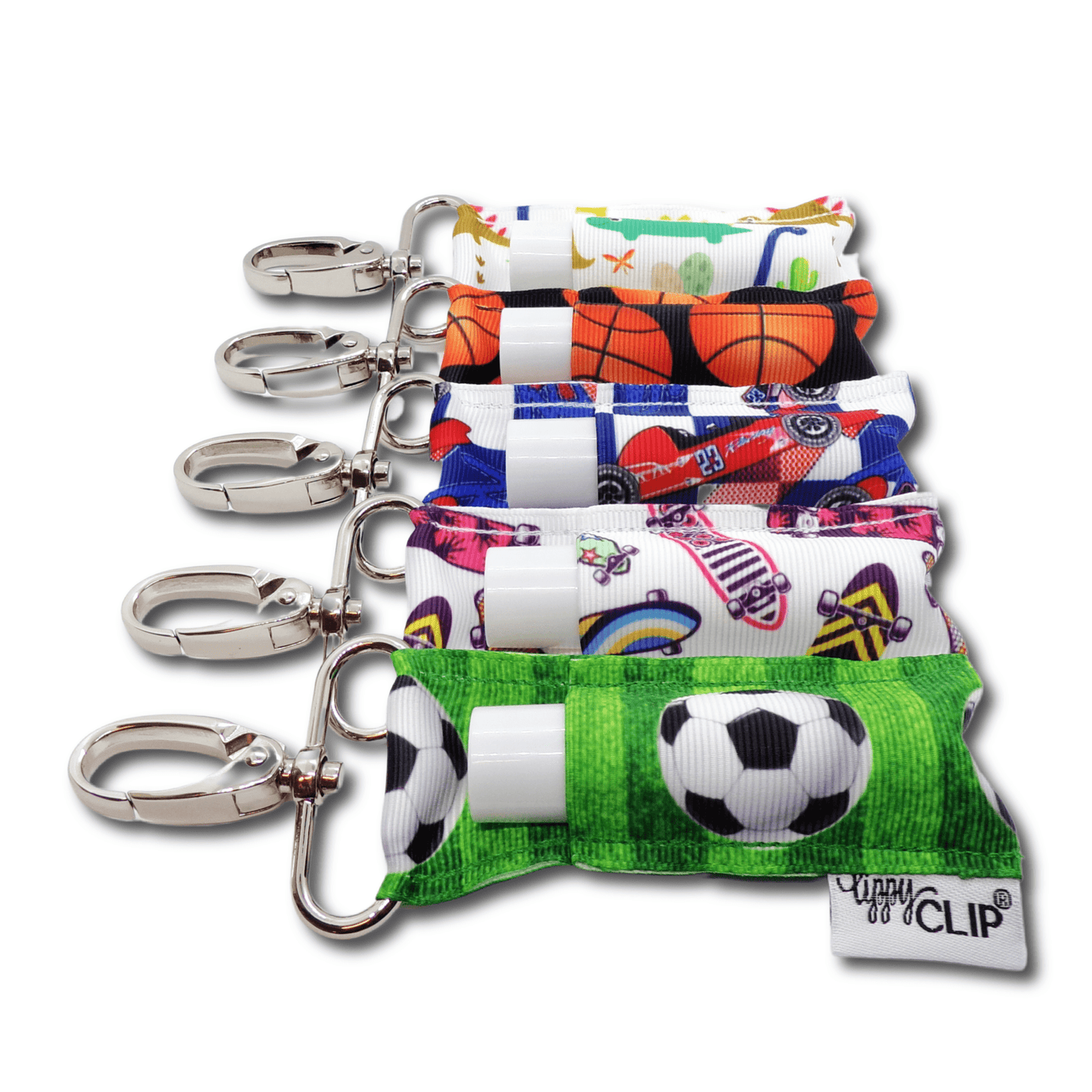 Basketball LippyClip® Lip Balm Holder for Chapstick