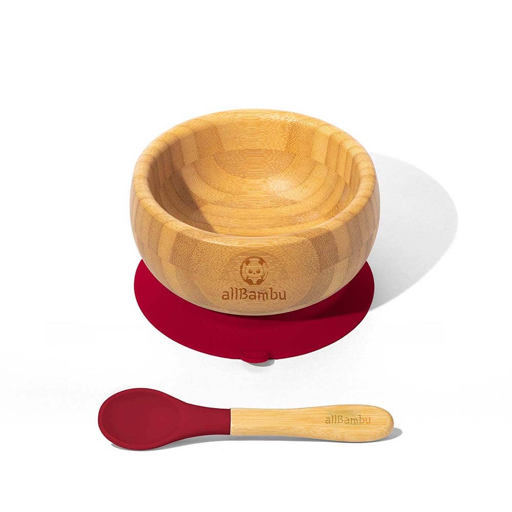 Bamboo Baby Bowl and Sippy Cup