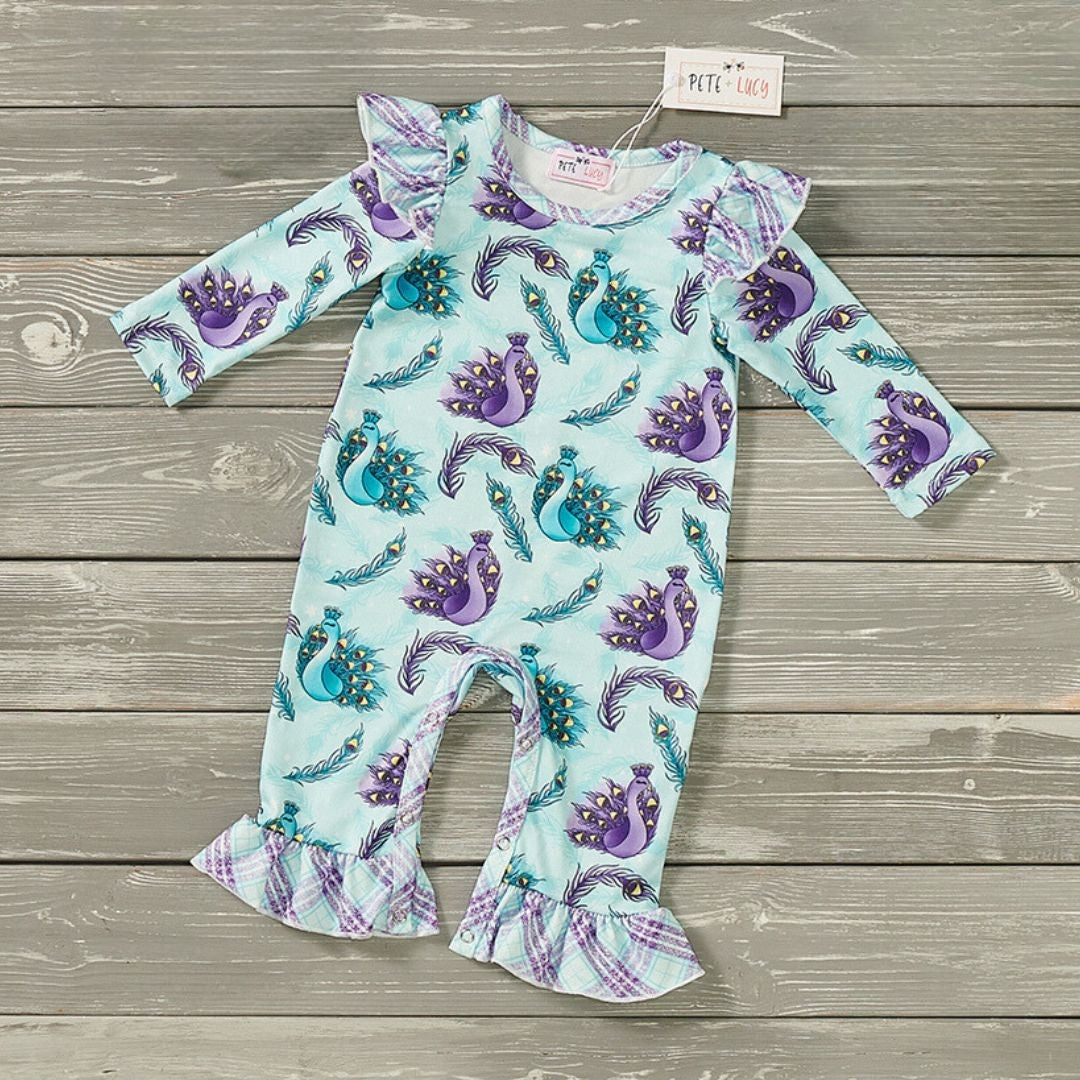 Mystical Peacock Romper