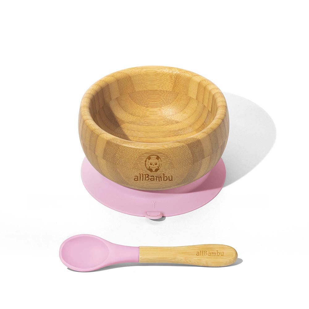 Bamboo Baby Bowl and Sippy Cup