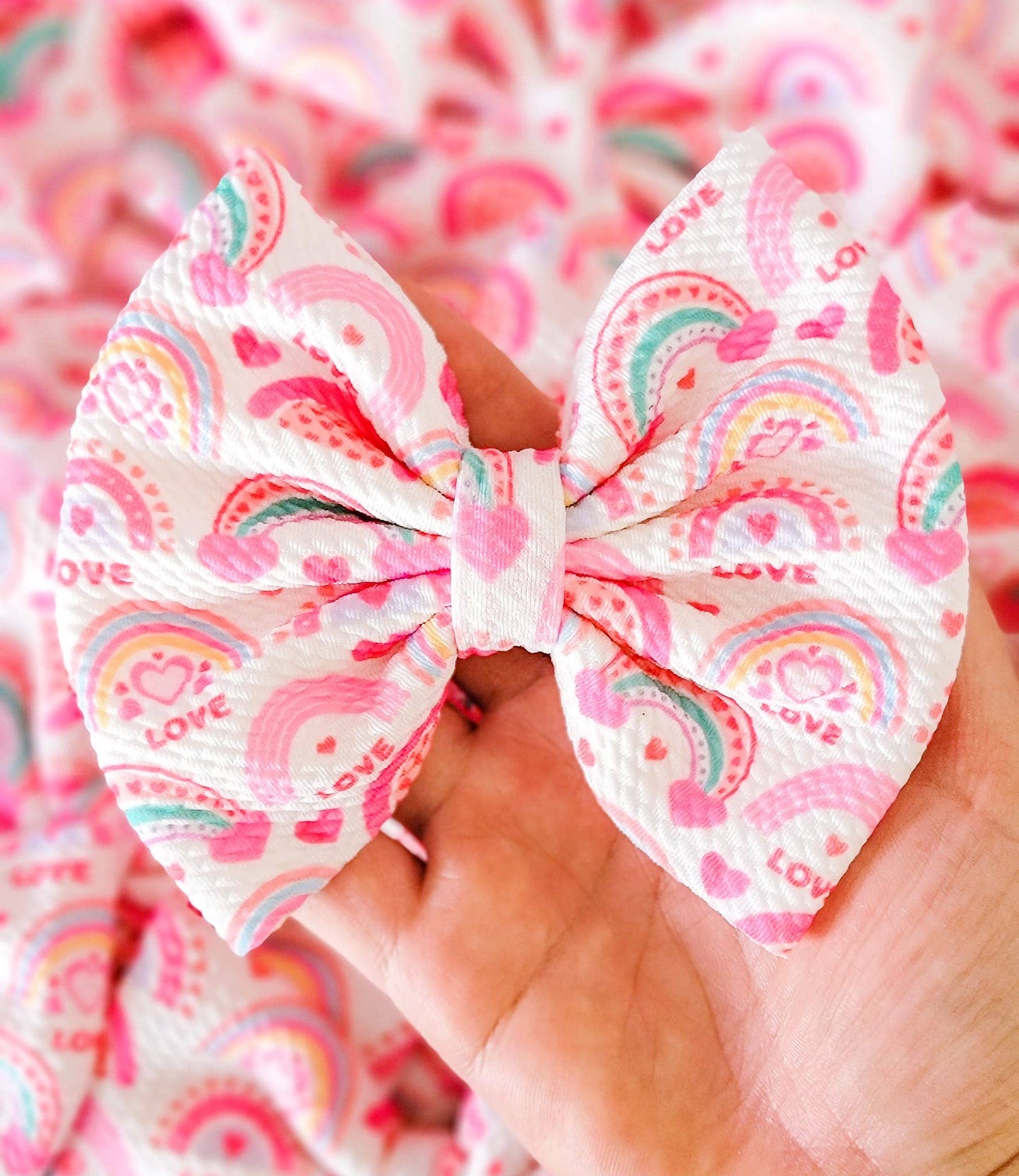 Lovely Rainbows Savannah Bow