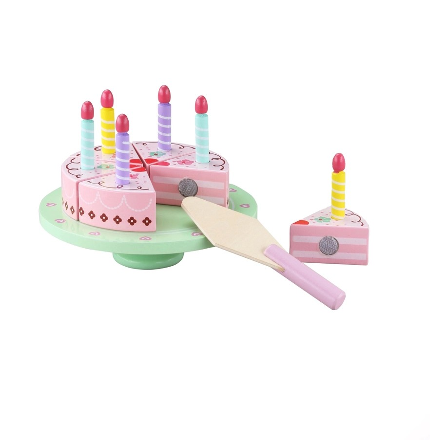 Birthday Cake Wooden Set