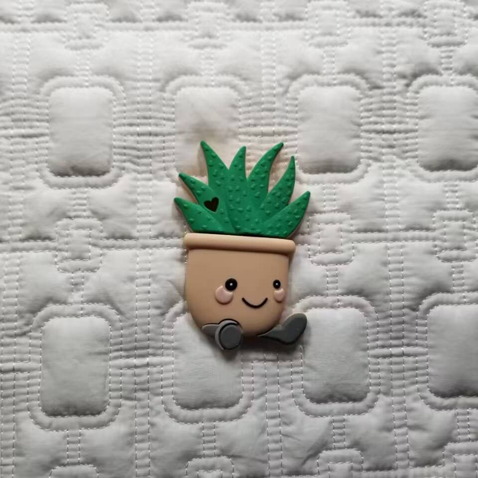 Succulent Silicone Teether Toy