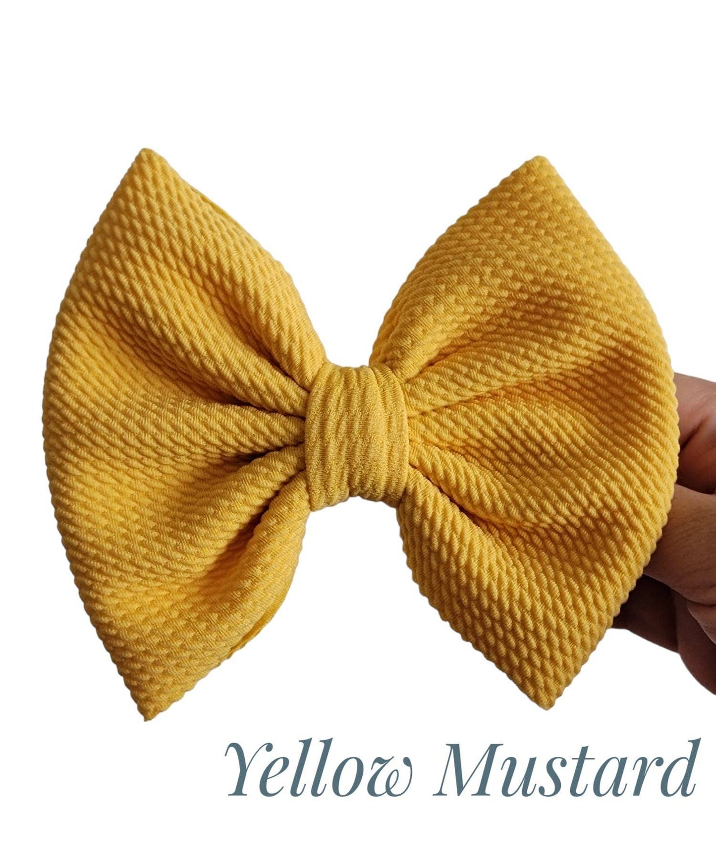 Yellow Mustard Savannah Bow