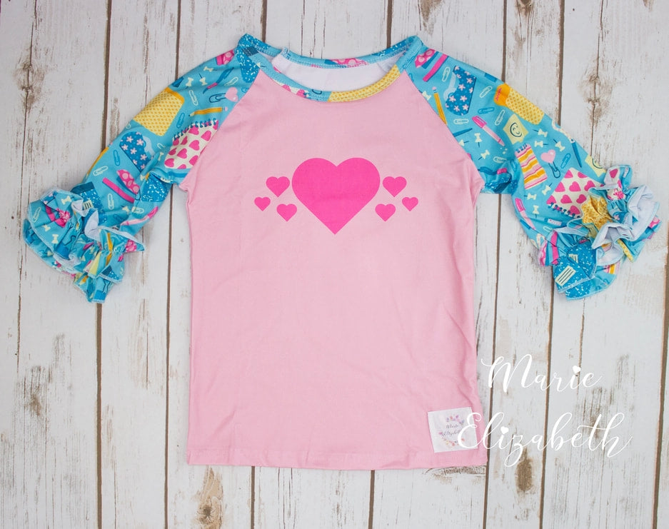 School Supplies Raglan