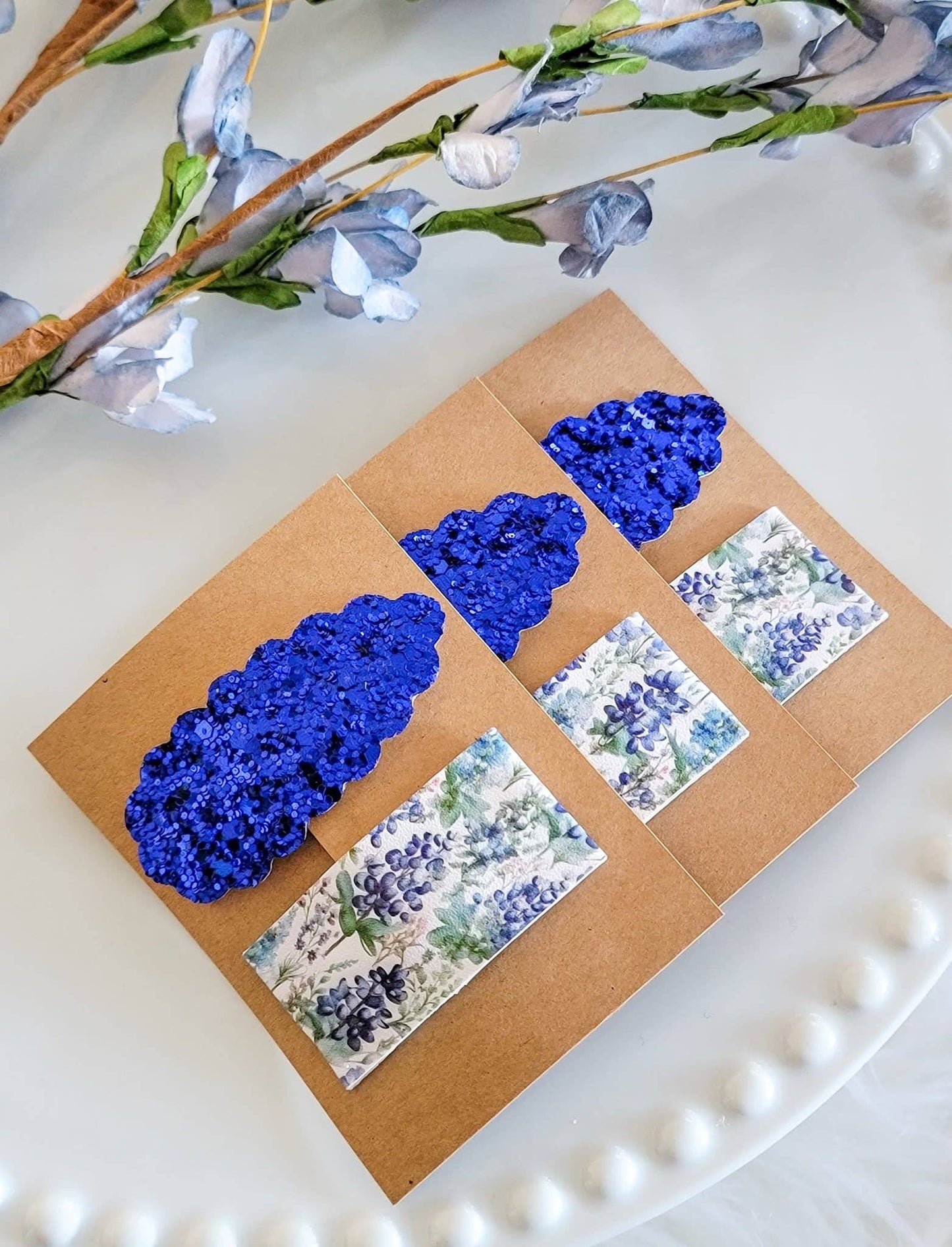 Snap Clip Mix Set-Texas Bluebonnets