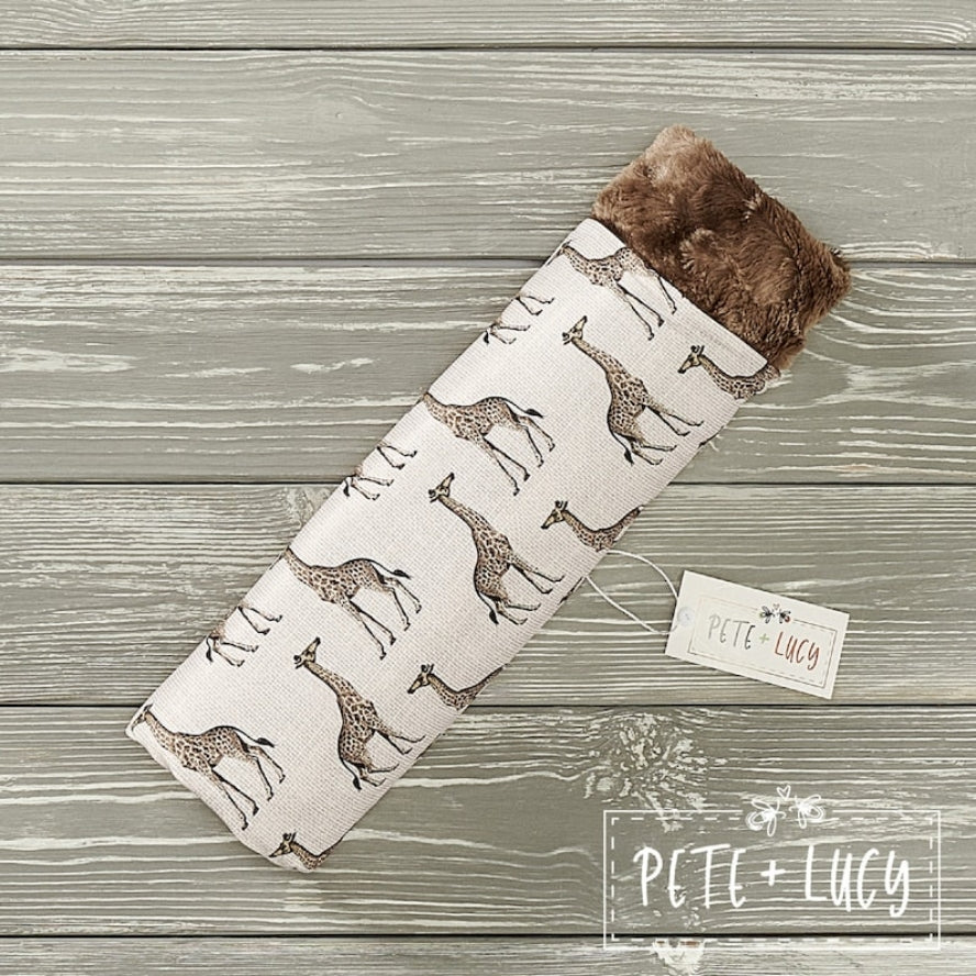 Tall As A Giraffe Minky Blanket