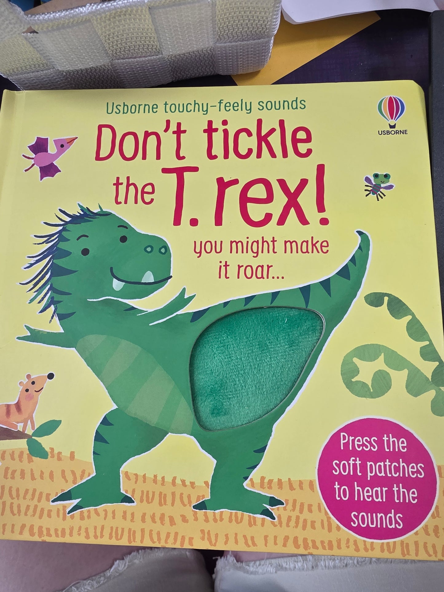 Don't Tickle The T.Rex! You Might Make It Roar Sound Book