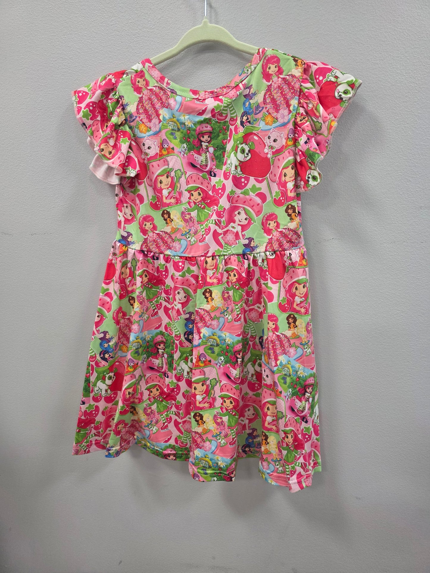 Strawberry & Friends Twirl Dress