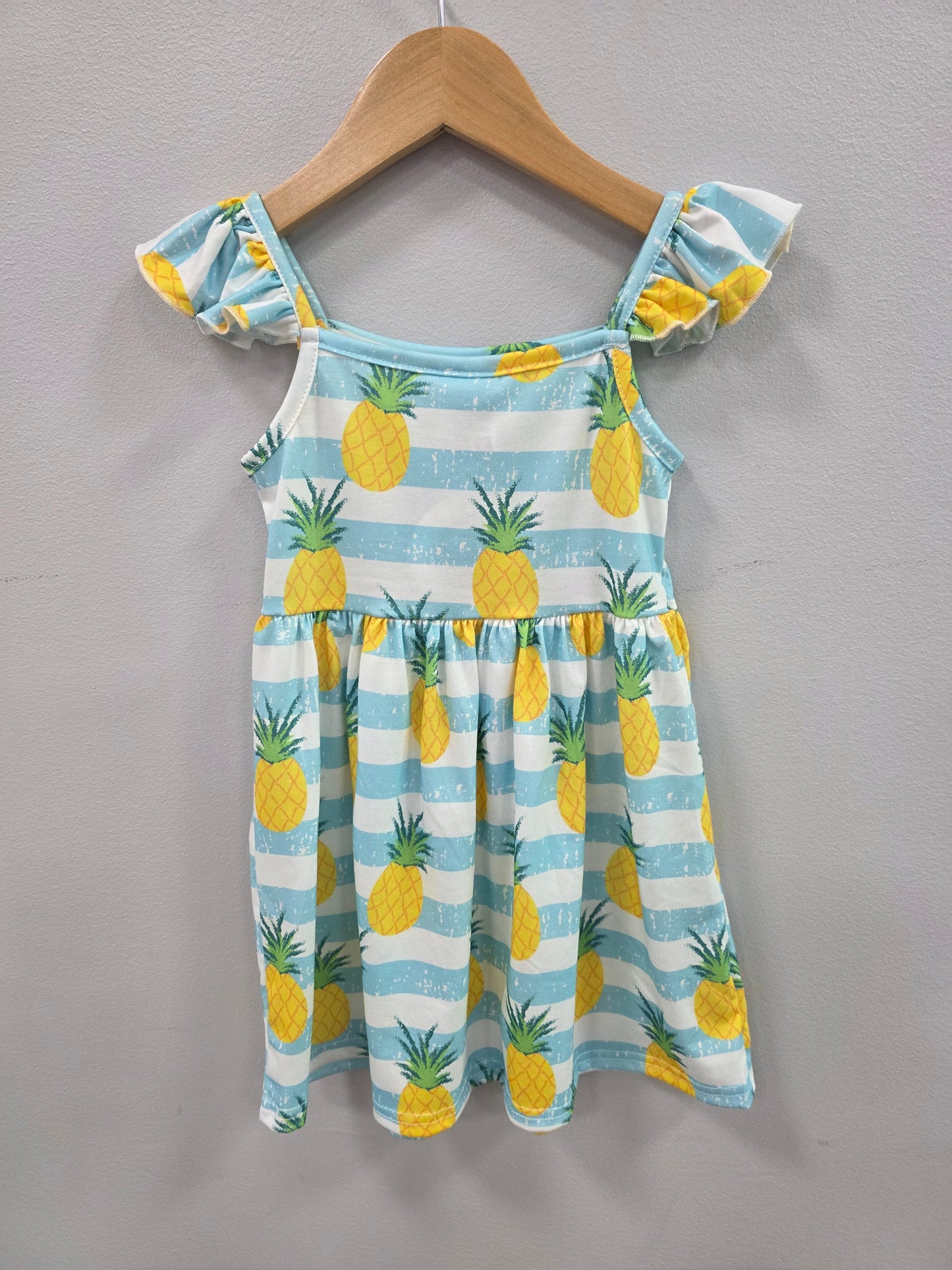 Pineapple Stripe Dress