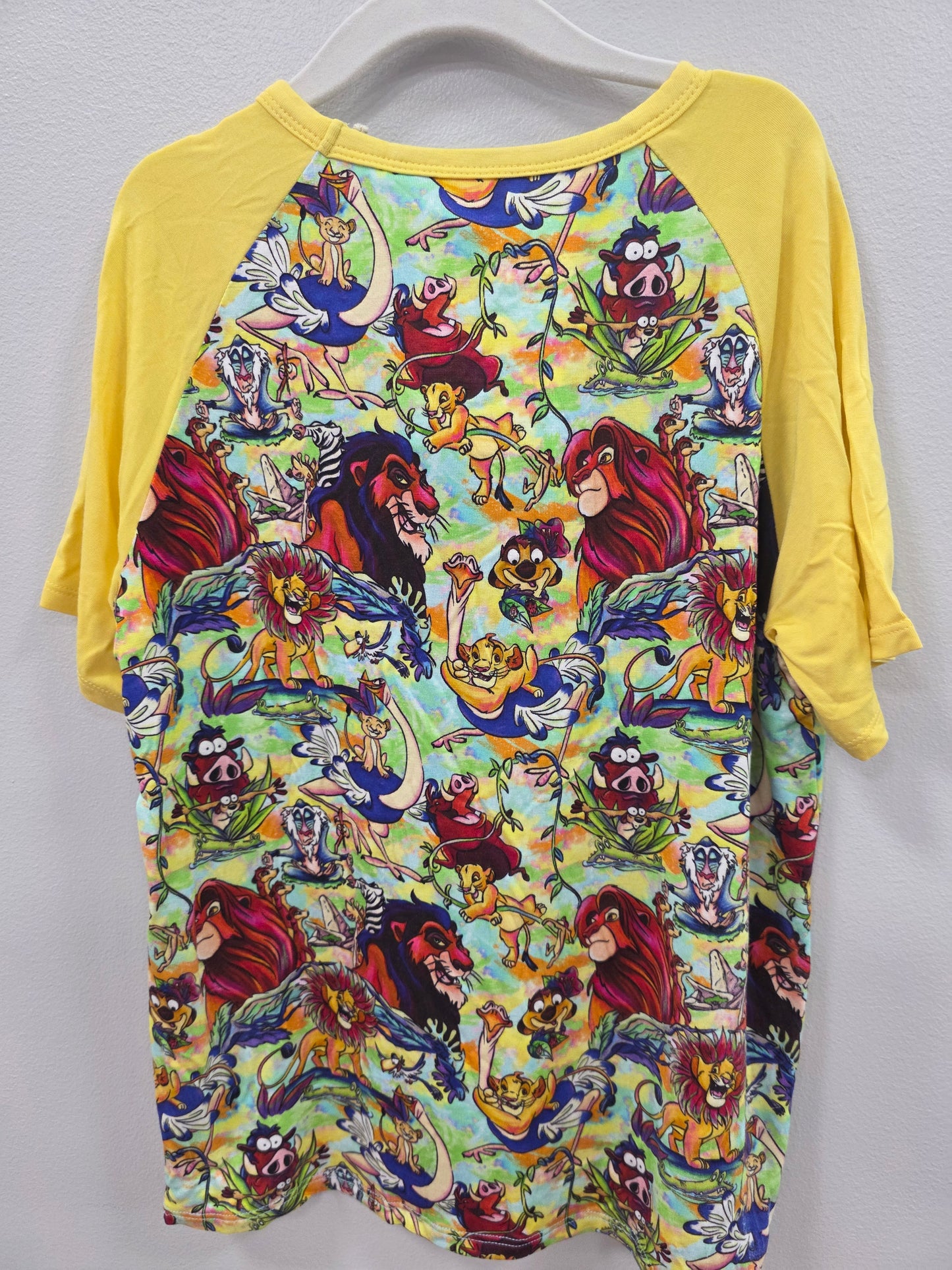 Lion's Play Short Sleeve Bamboo Tee