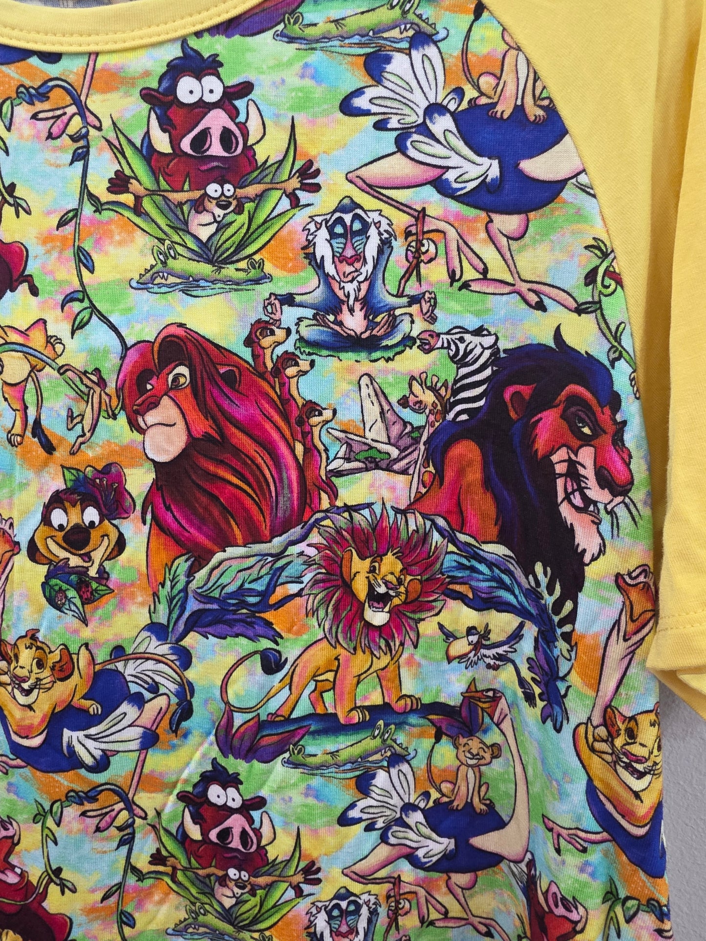 Lion's Play Short Sleeve Bamboo Tee