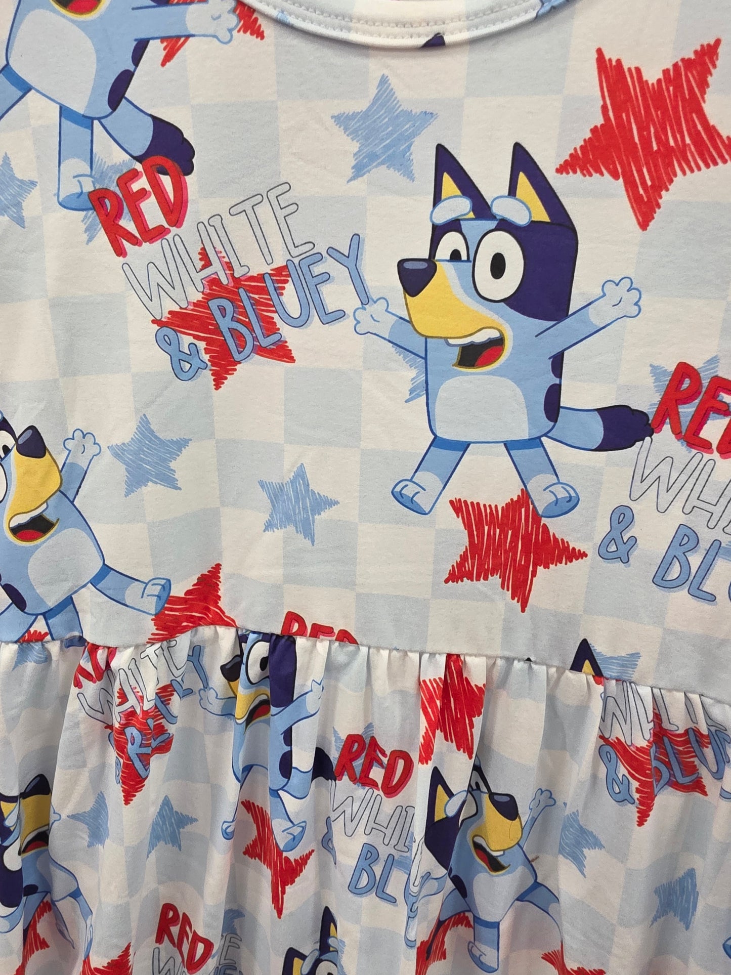 Red, White , & Blu-e Dress