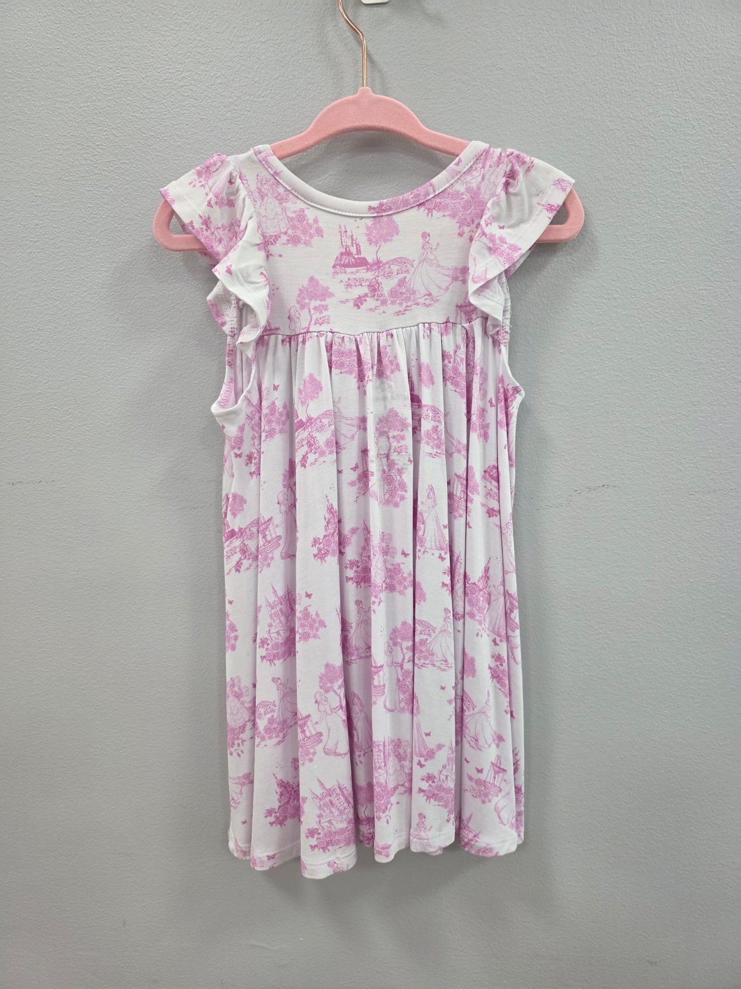 Pink Princess Rose Toile Nightgown