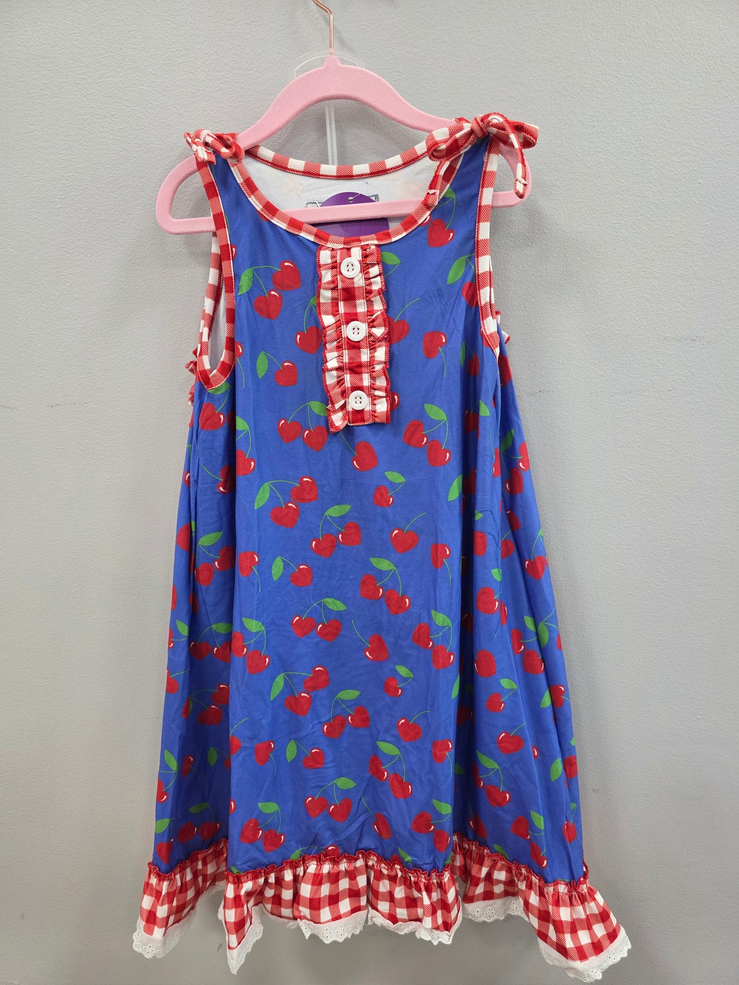 Cherries Gown with Bloomers