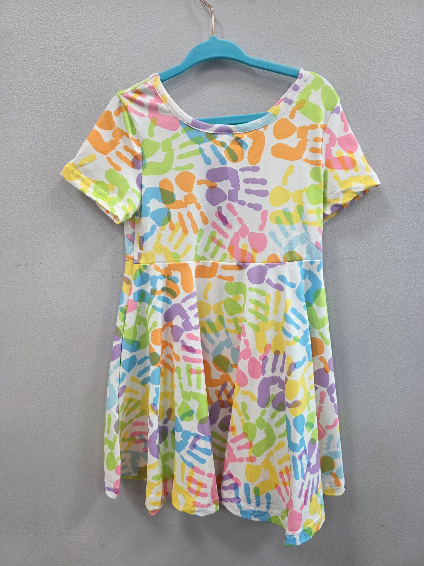 Handprints Dress