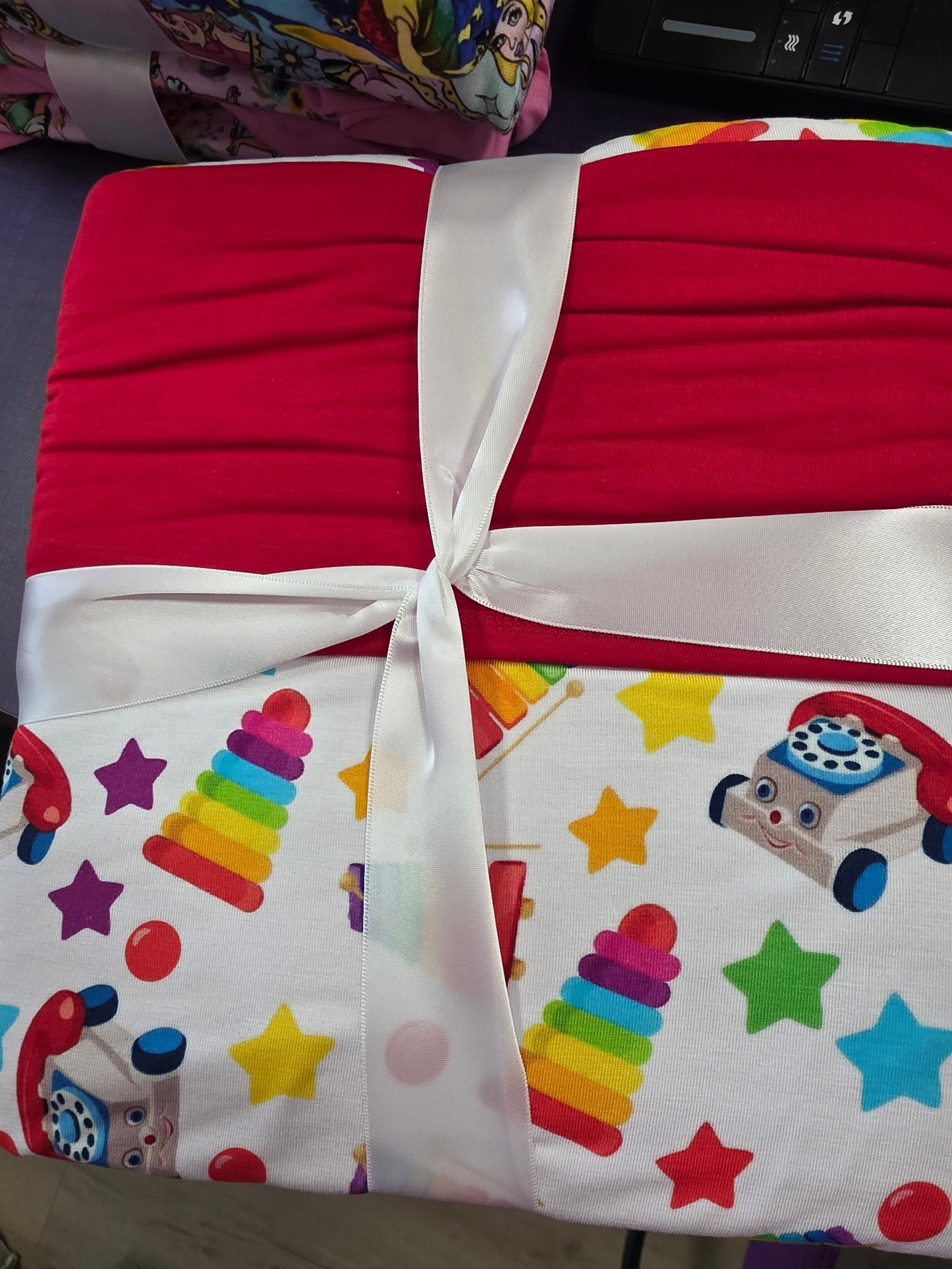 Vintage Toys Bamboo Blanket