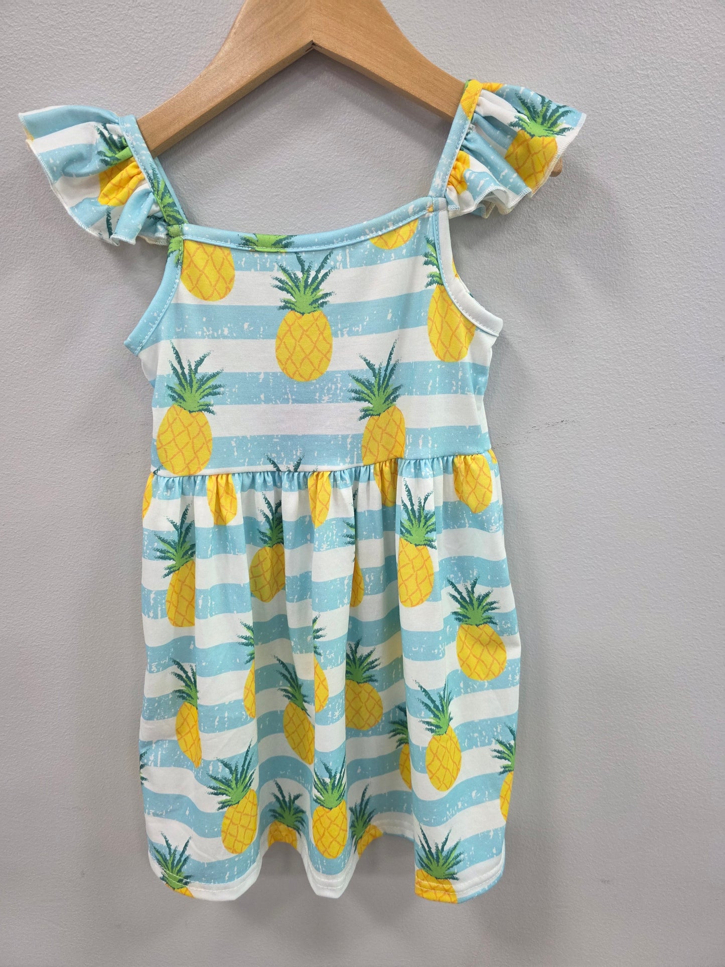 Pineapple Stripe Dress