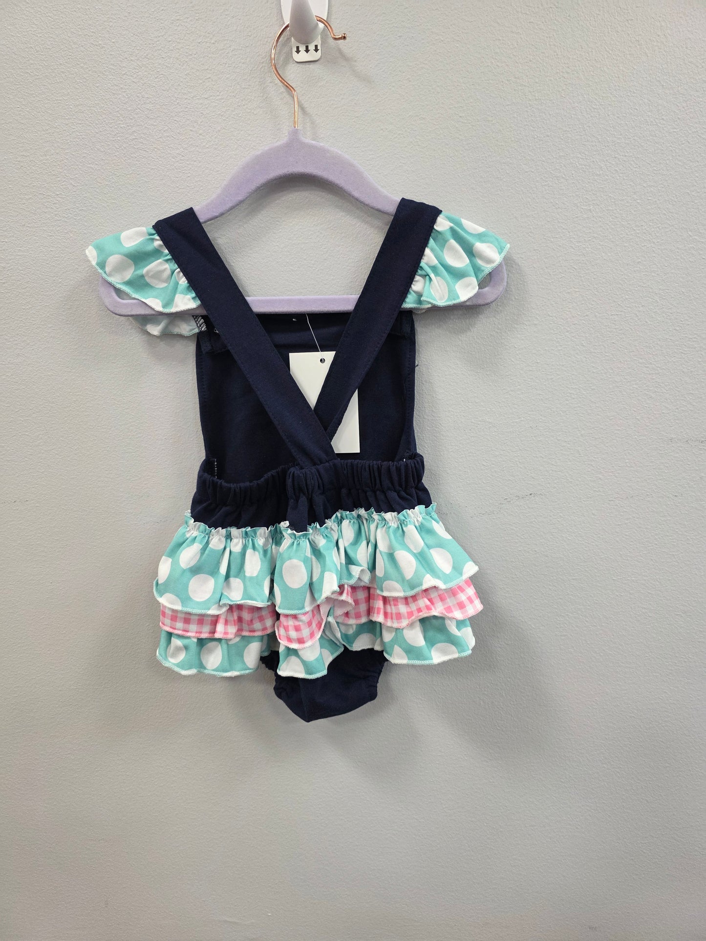 Ice Cream Truck Ruffle Romper