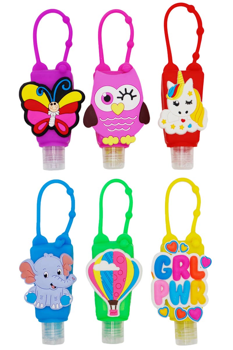 Mini Silicone Antibacterial Hand Sanitizer Carrier