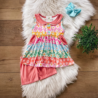 Dancing Daisies Short Set